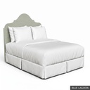 [EUR: HugoQHB] Hugo - Queen Headboard / Blue Lagoon