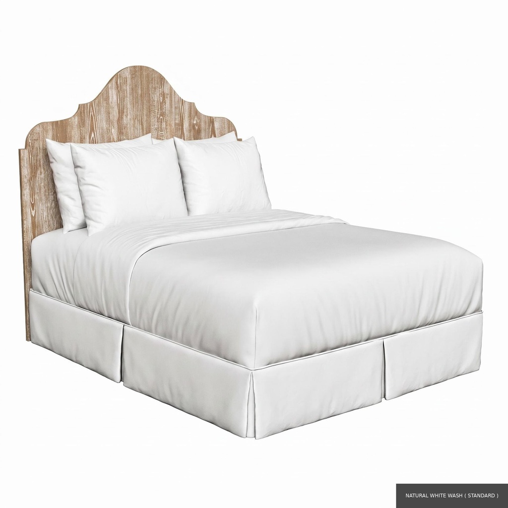 [EUR: HugoTHB] Hugo - Twin Headboard / Natural White Wash ( Standard )