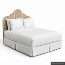 [EUR: HugoQHB] Hugo - Queen Headboard / Natural White Wash ( Standard )