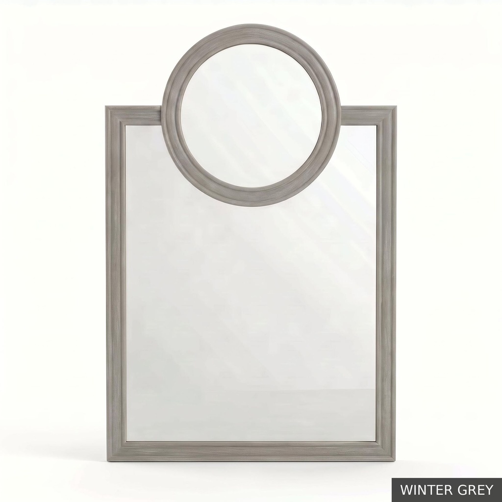 Oliver Mirror / Winter Grey