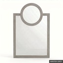 Oliver Mirror / Winter Grey