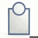 Oliver Mirror / Provance Blue