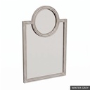 Petite Oliver Mirror / Winter Grey