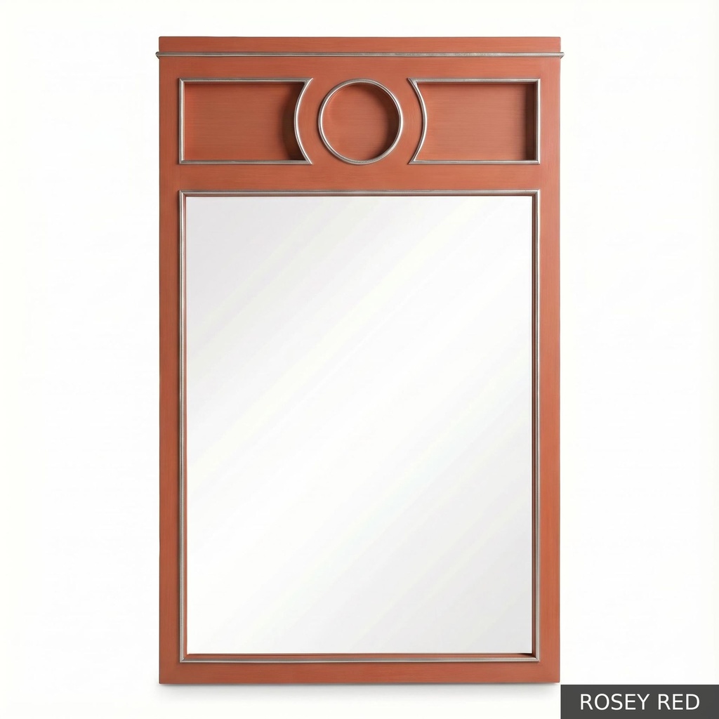 [EUR: Pfino] Portofino Mirror / Rosey Red + Silver