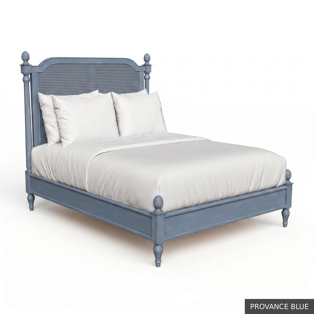 [EUR: JuliKBED] Jullian - King Bed   / Provance Blue