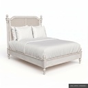 [EUR: JuliKBED] Jullian - King Bed   / Shell White ( Standard )