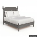 [EUR: JuliQBED] Jullian - Queen Bed / Charcoal