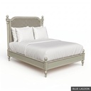 [EUR: JuliQBED] Jullian - Queen Bed / Blue Lagoon