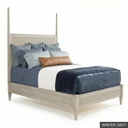 [EUR: OscaQBED] Oscar Queen Bed / Winter Grey