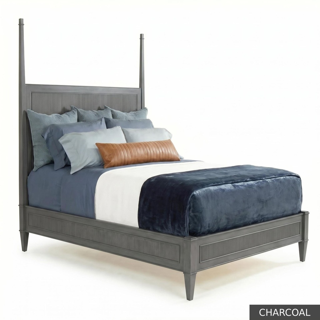 [EUR: OscaQBED] Oscar Queen Bed / Charcoal