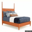 [EUR: OscaQBED] Oscar Queen Bed / Rosey Red