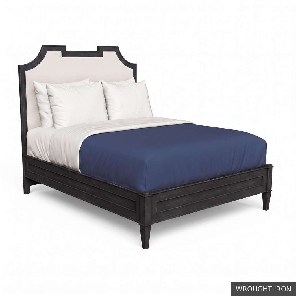 Isabelle - Queen Bed / Wrought Iron + No Accent