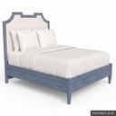 Isabelle - Queen Bed / Provance Blue + Gold