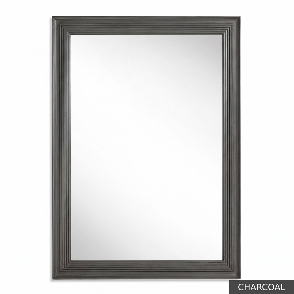 [EUR: Dela] Delano Mirror  / Charcoal + NO Accent Colour Required