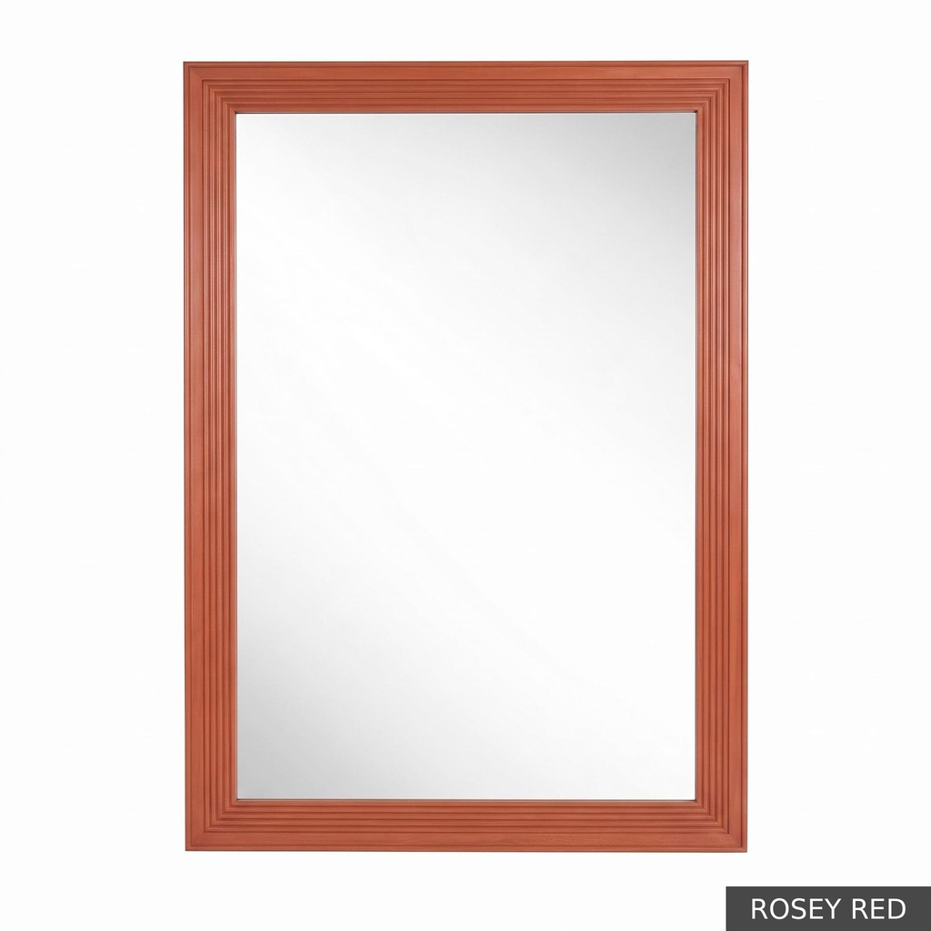 [EUR: Dela] Delano Mirror  / Rosey Red + NO Accent Colour Required