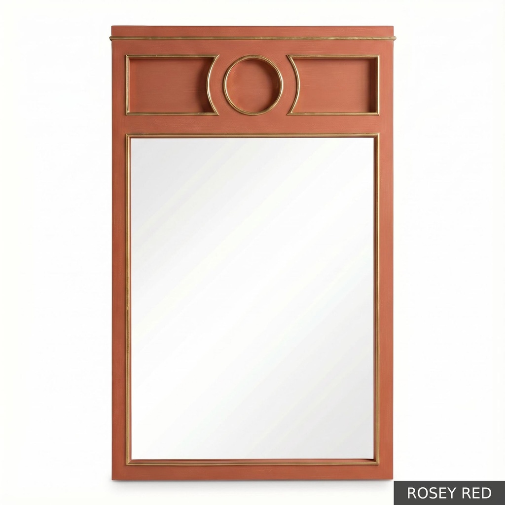 [EUR: Pfino] Portofino Mirror / Rosey Red + Gold