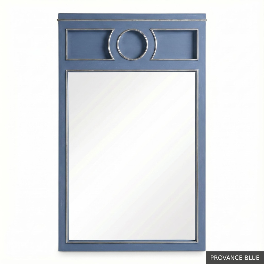 [EUR: Pfino] Portofino Mirror / Provance Blue + Silver