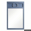 [EUR: Pfino] Portofino Mirror / Provance Blue + Silver
