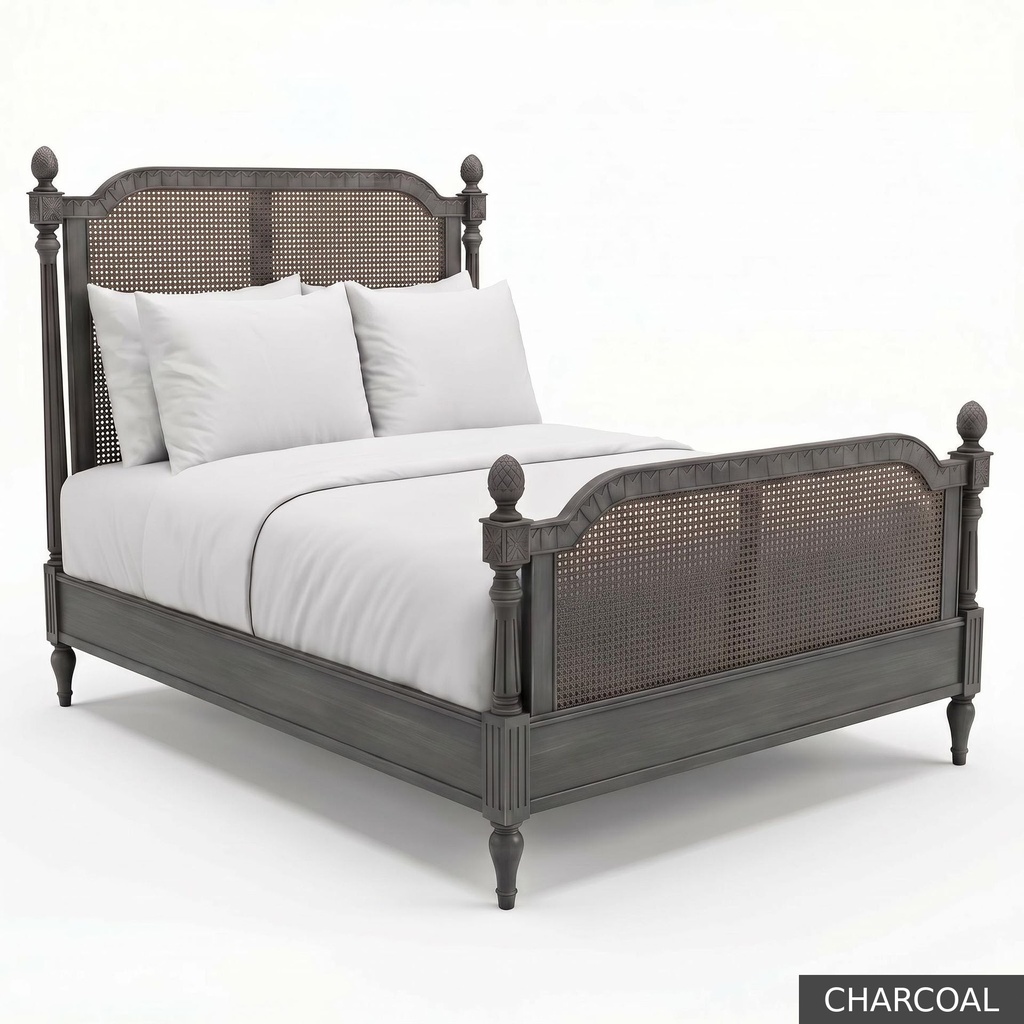 [EUR: BayKBED] Bay - King Bed / Charcoal