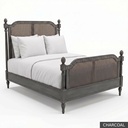 [EUR: BayKBED] Bay - King Bed / Charcoal