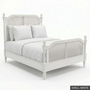 [EUR: BayKBED] Bay - King Bed / Shell White