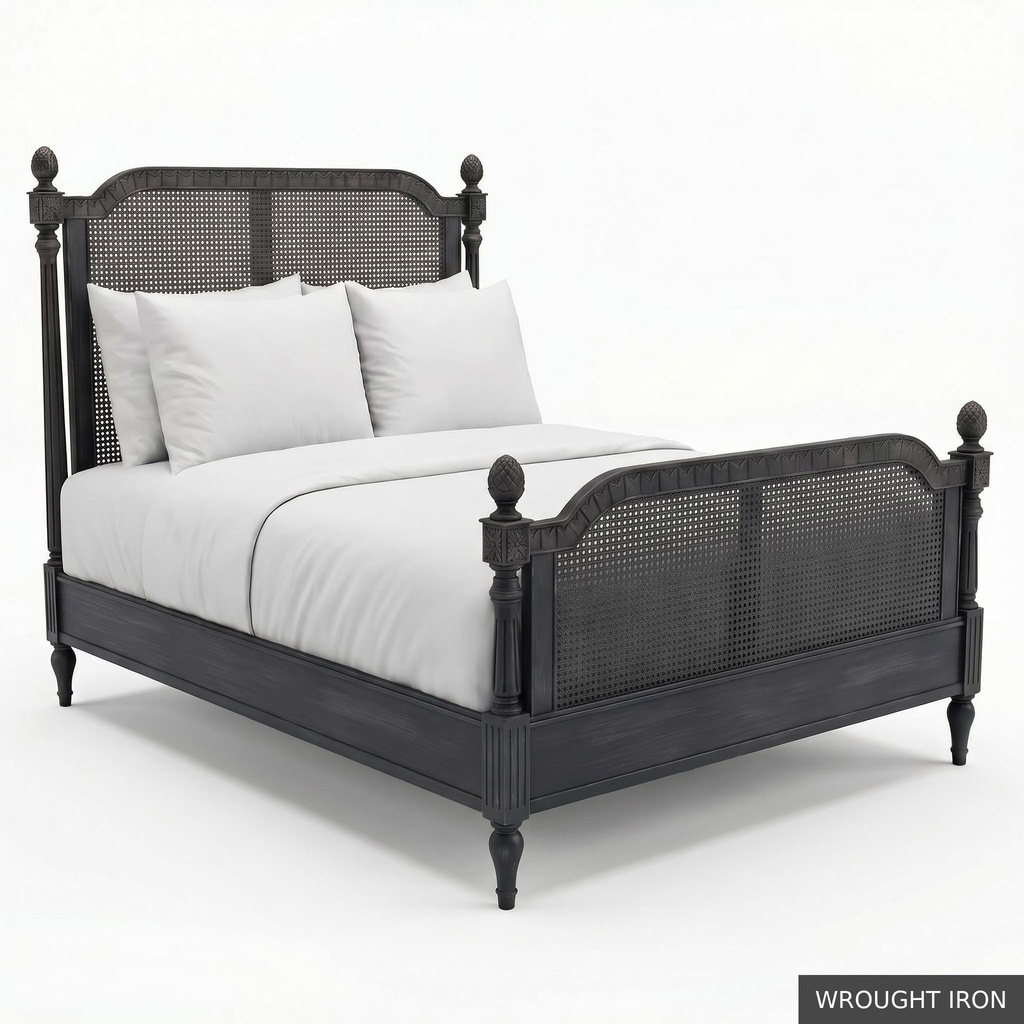 [EUR: BayKBED] Bay - King Bed / Wrought Iron