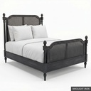 [EUR: BayKBED] Bay - King Bed / Wrought Iron