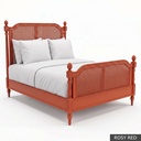 [EUR: BayKBED] Bay - King Bed / Rosy Red