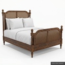 [EUR: BayKBED] Bay - King Bed / French Stain ( Standard )