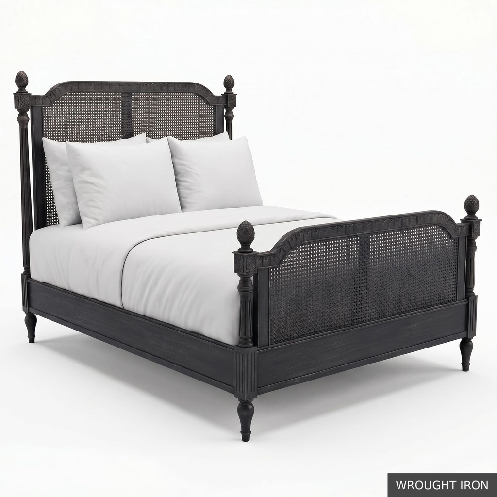 [EUR: BayQBED] Bay - Queen Bed  / Wrought Iron