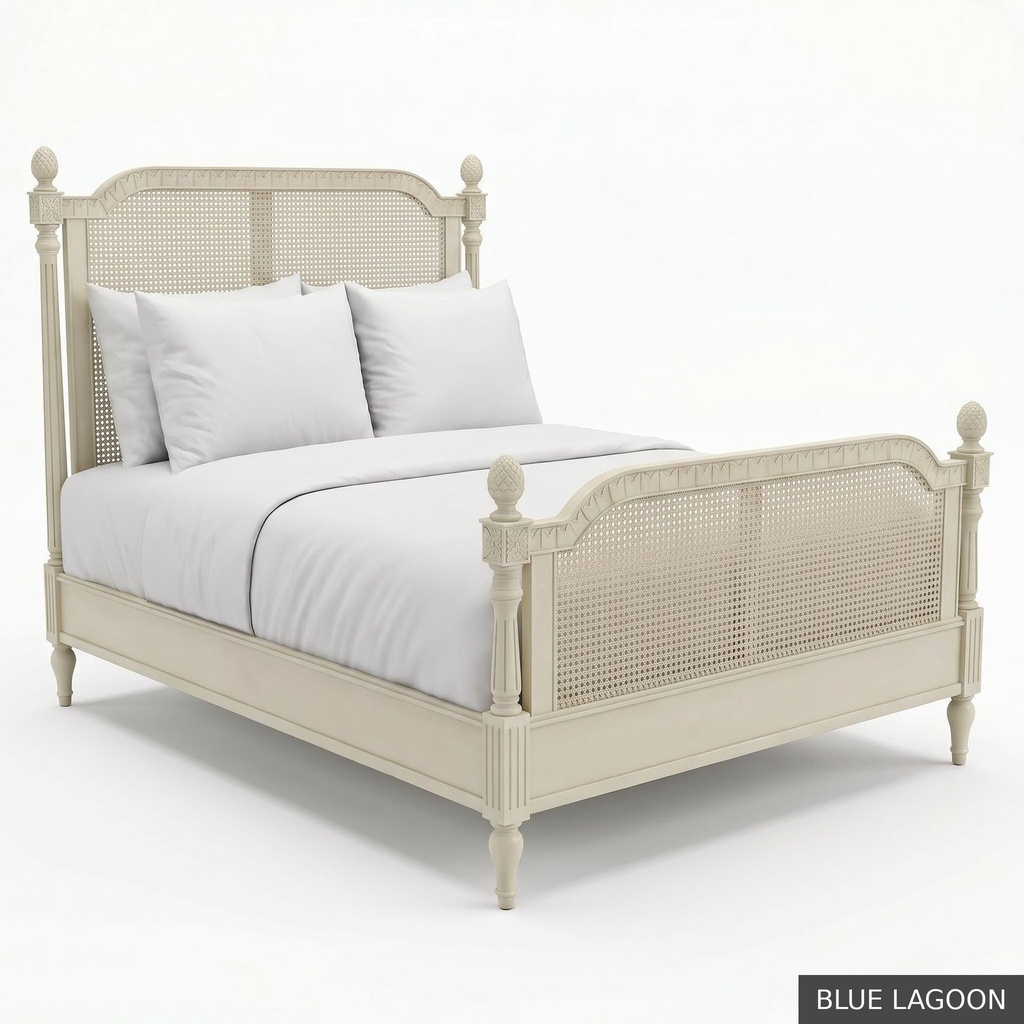 [EUR: BayQBED] Bay - Queen Bed  / Blue Lagoon
