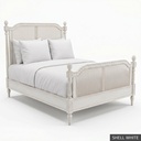 [EUR: BayQBED] Bay - Queen Bed  / Shell White