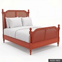 [EUR: BayQBED] Bay - Queen Bed  / Rosy Red