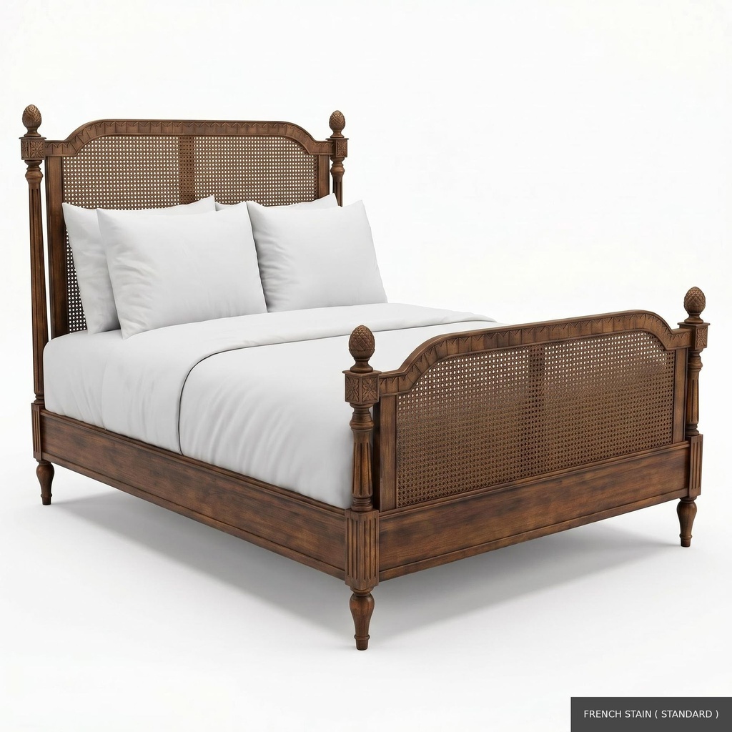 [EUR: BayQBED] Bay - Queen Bed  / French Stain ( Standard )