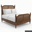 [EUR: BayQBED] Bay - Queen Bed  / French Stain ( Standard )