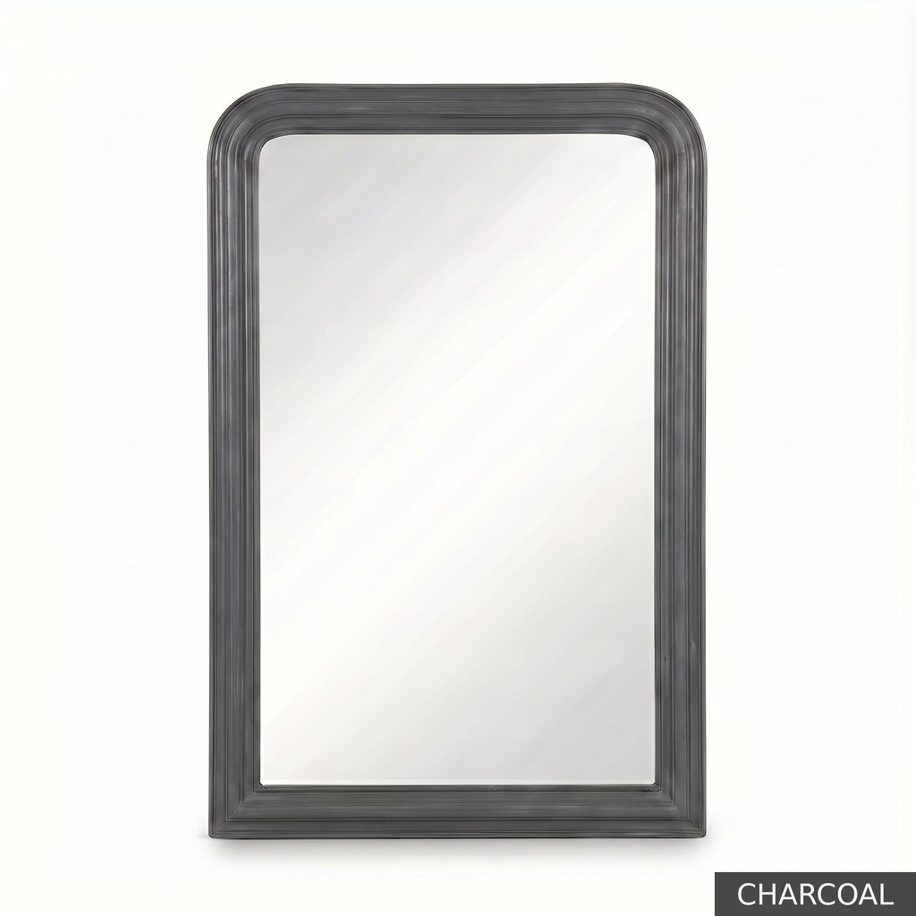 [EUR: Loui] Louis Mirror  / Charcoal + NO Accent Colour Required