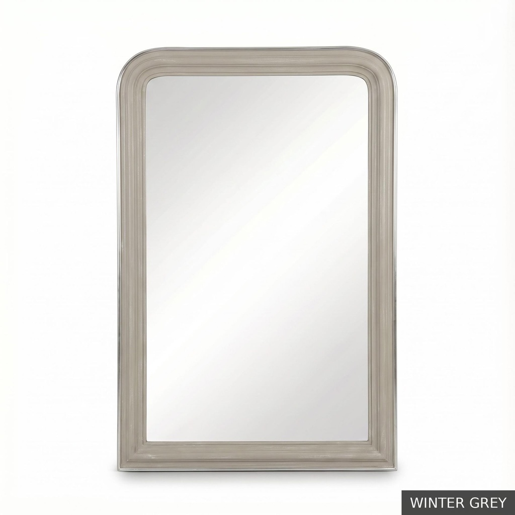 [EUR: Loui] Louis Mirror  / Winter Grey + Silver