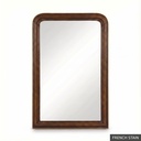 [EUR: Loui] Louis Mirror  / French Stain + Gold
