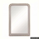 [EUR: Loui] Louis Mirror  / Winter Grey + Gold