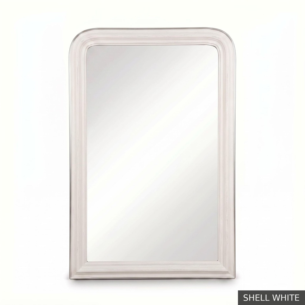 [EUR: Loui] Louis Mirror  / Shell White + Silver