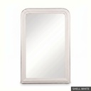 [EUR: Loui] Louis Mirror  / Shell White + Silver