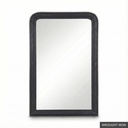 [EUR: Loui] Louis Mirror  / Wrought Iron + Silver