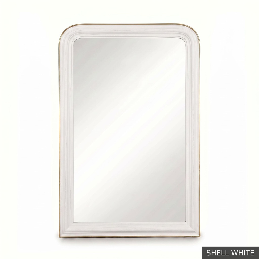 [EUR: Loui] Louis Mirror  / Shell White + NO Accent Colour Required