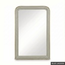 [EUR: Loui] Louis Mirror  / Blue Lagoon + Silver