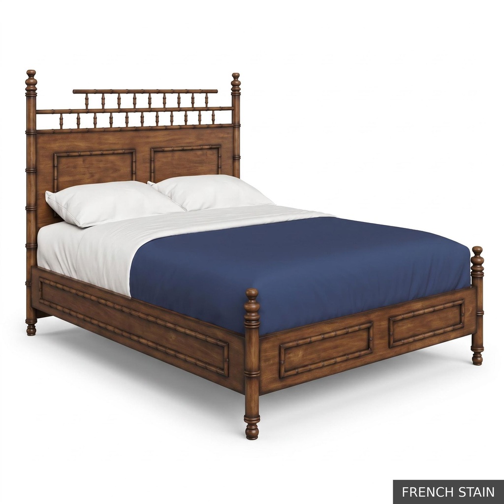 Canton - King Bed / French Stain