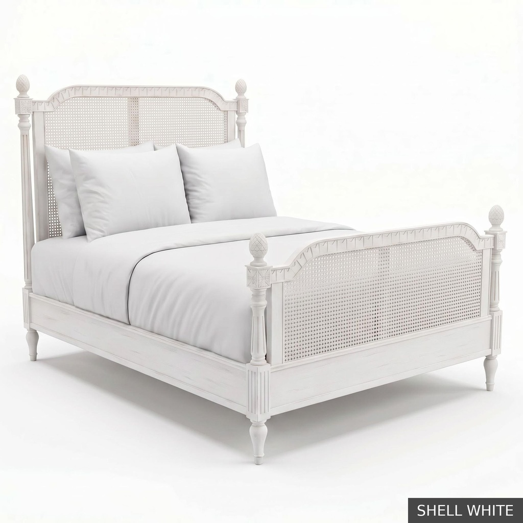 [EUR: BayTBED] Bay - Twin Bed   / Shell White