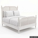 [EUR: BayTBED] Bay - Twin Bed   / Shell White