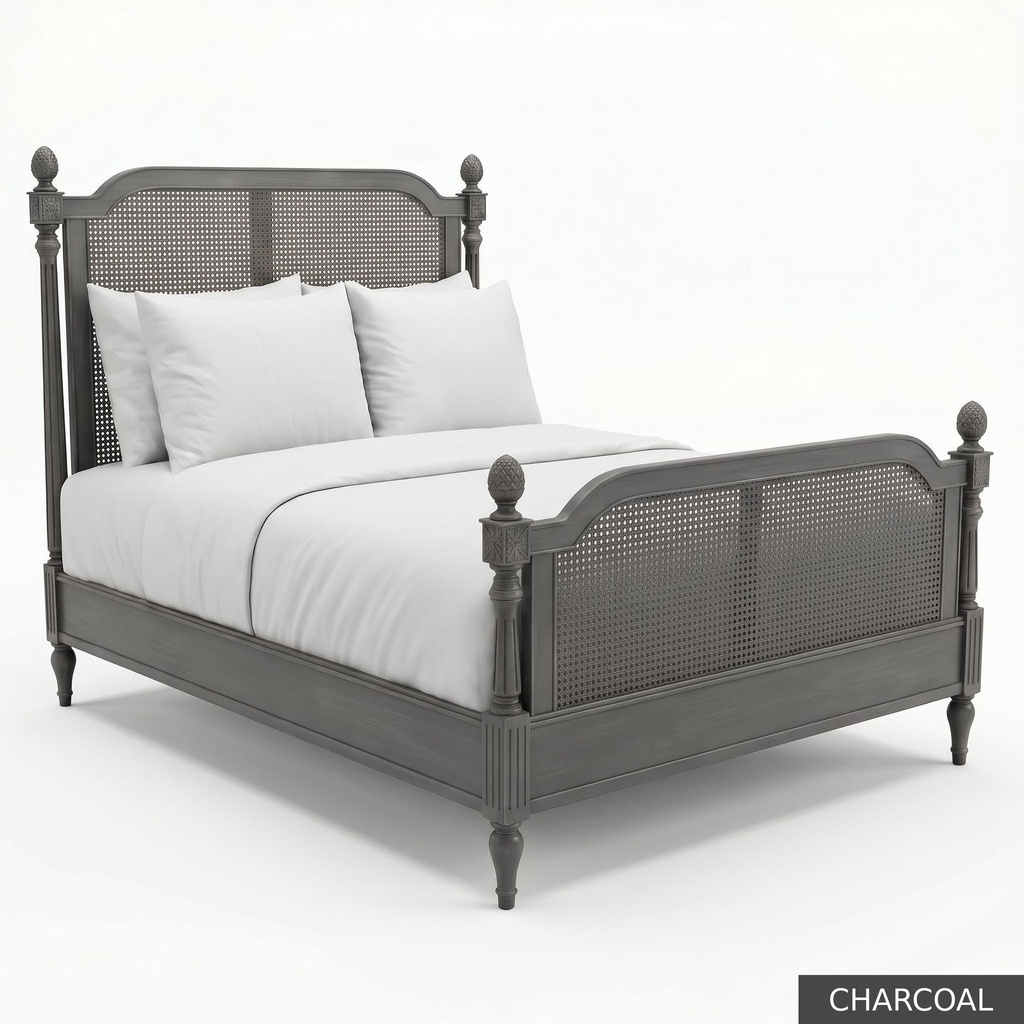 [EUR: BayTBED] Bay - Twin Bed   / Charcoal