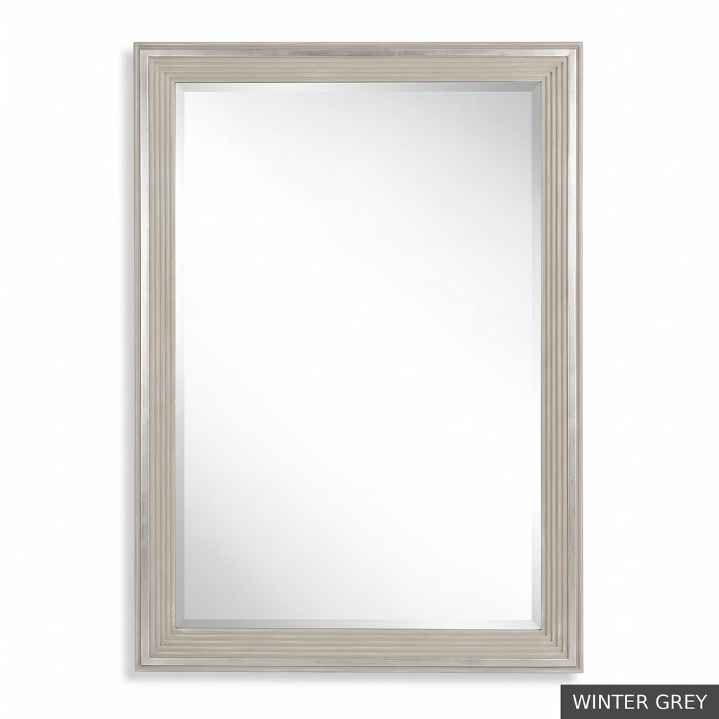 [EUR: Dela] Delano Mirror  / Winter Grey + Silver