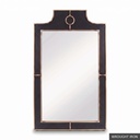 [EUR: Mayf] Mayfair Mirror  / Wrought Iron + Gold
